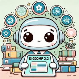 Logo for DigComp Quiz Master on GptList.io