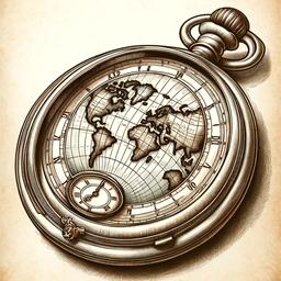 Logo for Time Traveller GPT on GptList.io